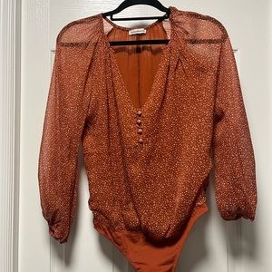 Abercrombie blouse bodysuit
